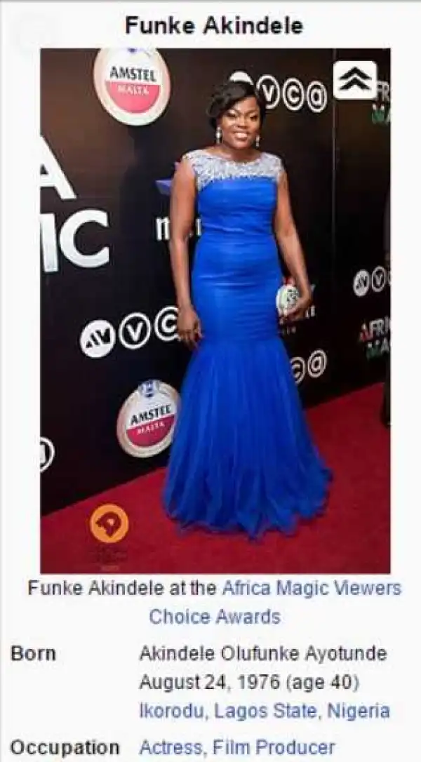 Did Funke Akindele Lie About Her Real Age?